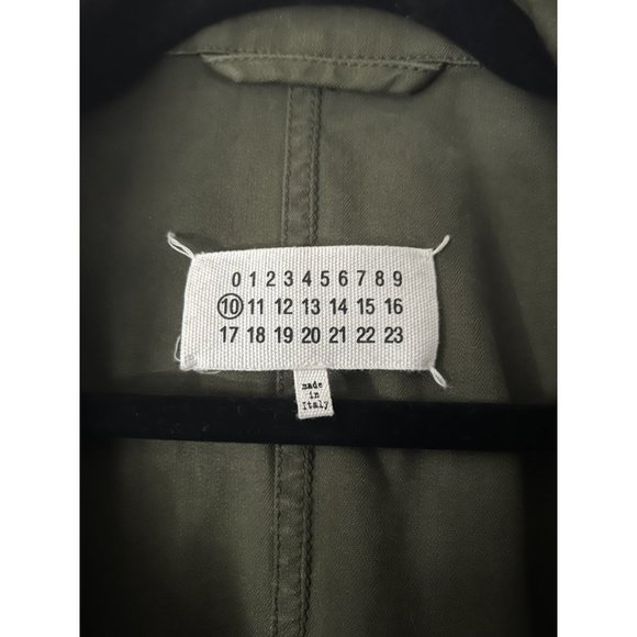 Maison Margiela Zipped Trim Cropped Jacket - Picture 6 of 8